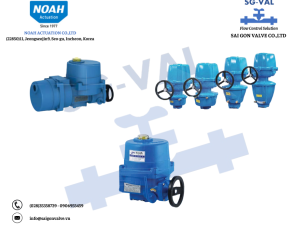 SÀI GÒN VALVE – NHÀ PHÂN PHỐI ĐỘC QUYỀN ACTUATOR NOAH TẠI VIỆT NAM - img 3